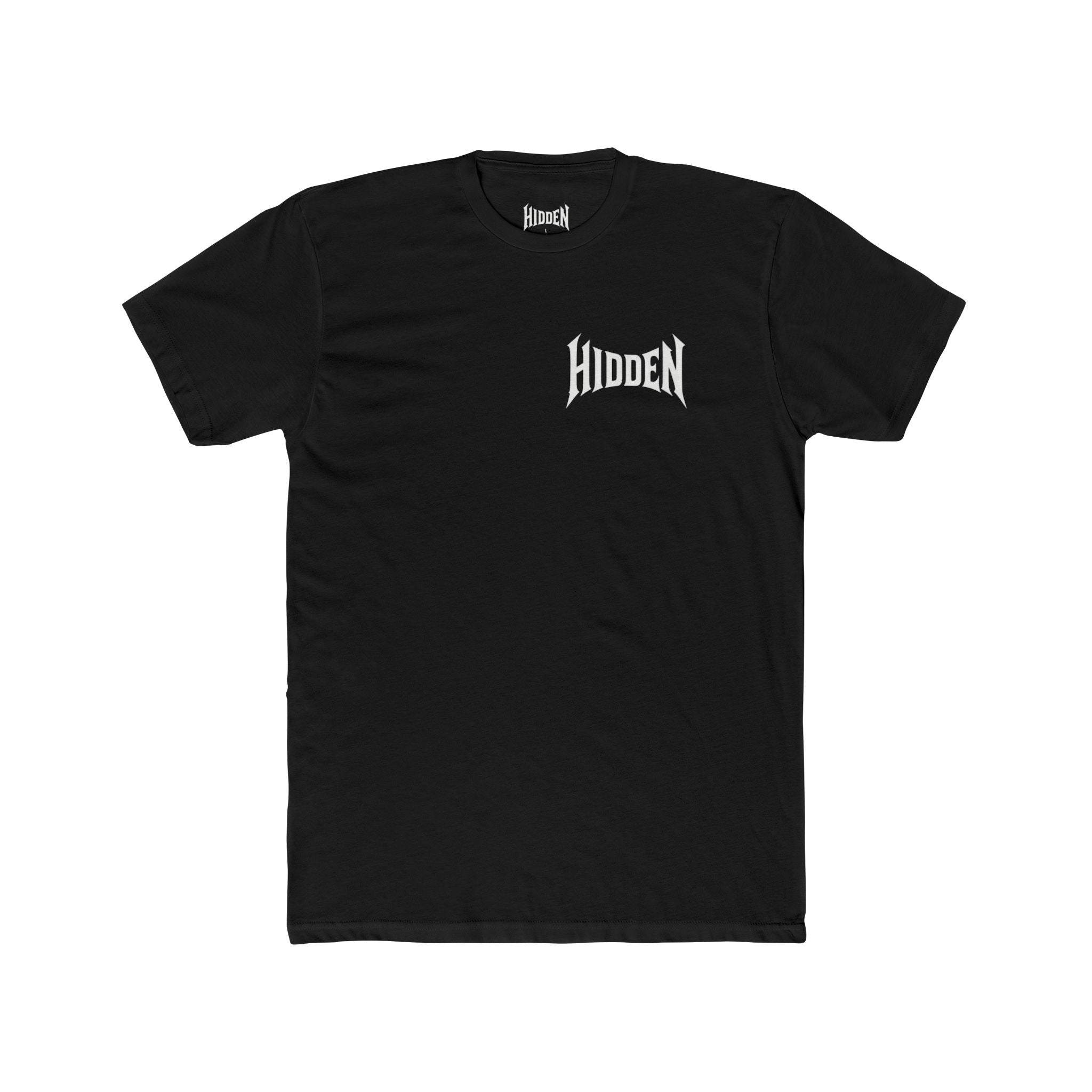 HiddenMoto Official Black Tee