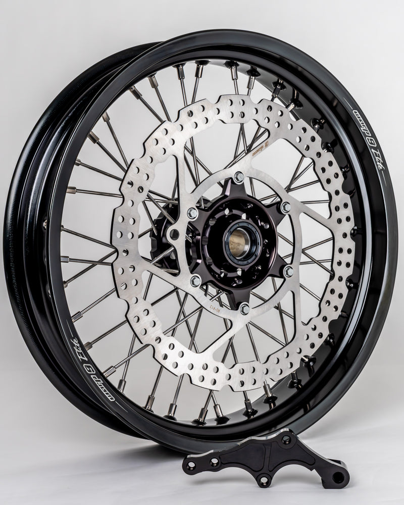 HUSQ/GAS GAS Braketec Front 17" Wheel (IN STOCK) Fitment Below
