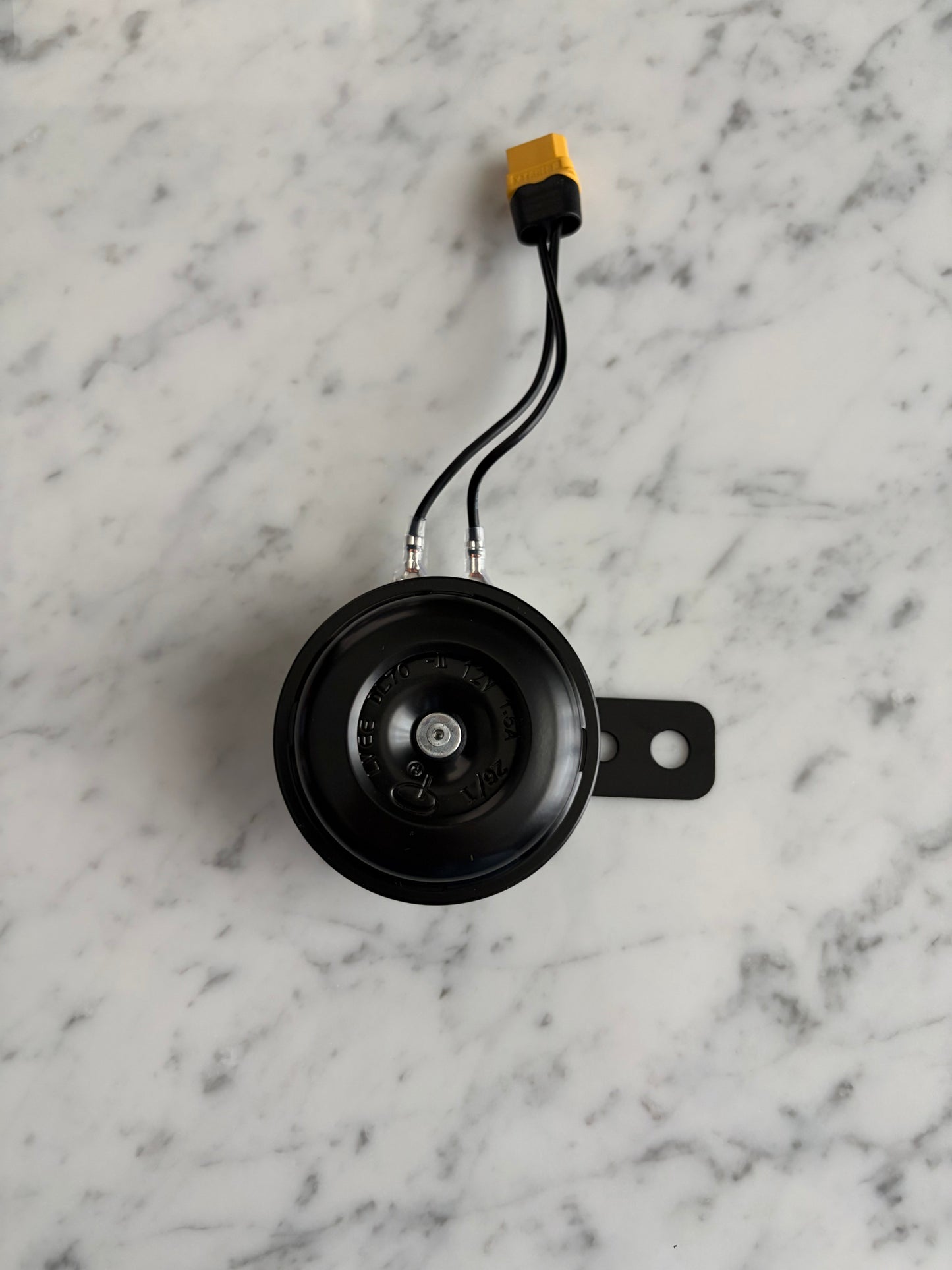 Battery powered horn [comes with a switch] can fit any bike