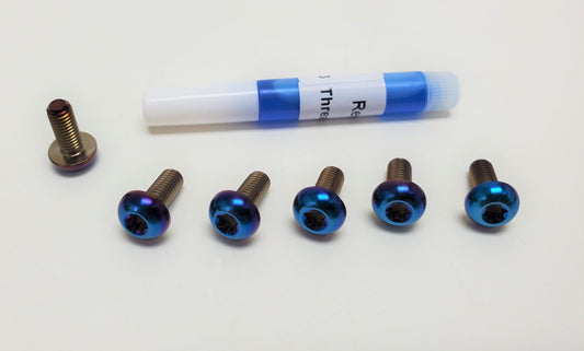 Warp 9 E-Moto Titanium Rotor Bolts - Surron