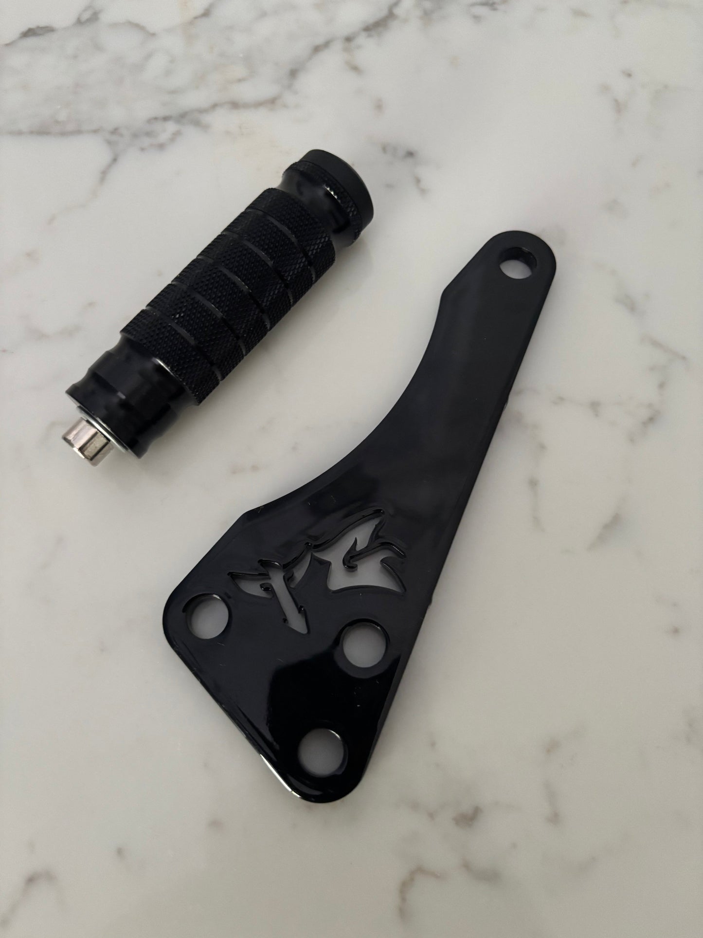 Talaria X3 footlock and bracket (chrome peg pre order 2 week)