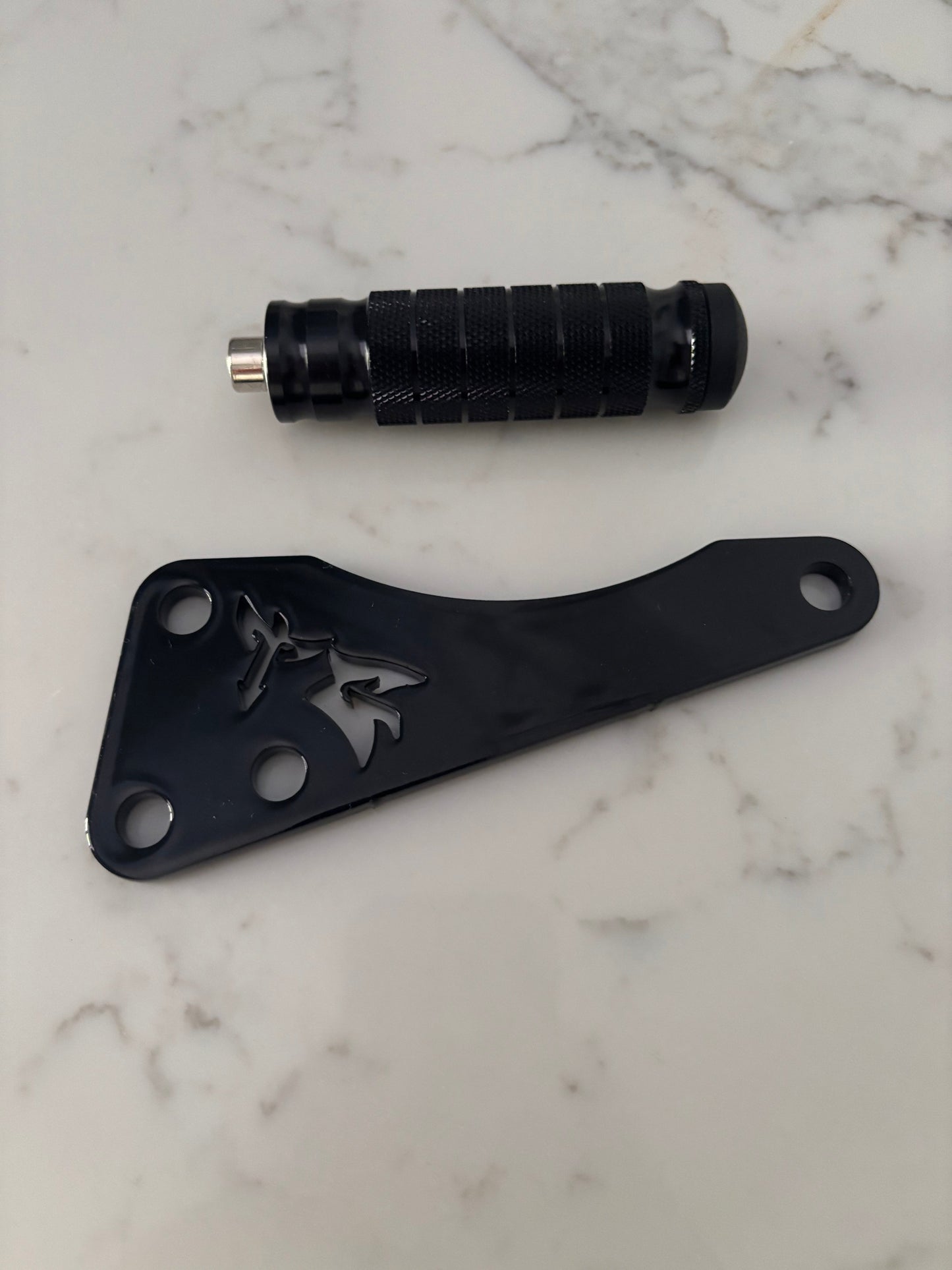 Talaria X3 footlock and bracket (chrome peg pre order 2 week)